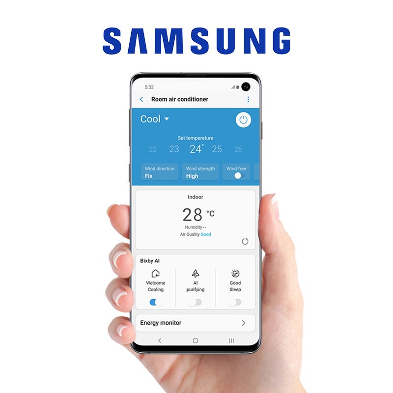 Samsung FJM Multi-Split Wind-Free kasetna unutrašnja jedinica 1,6kW R32 - Slika 4